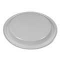 Plates | Tablemate 9644WH 9 in. Diameter Plates Plastic Dinnerware - White (500/Carton) image number 4