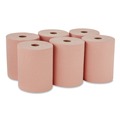 Perforated Roll & Hand Towels | Georgia-Pacific 20067 10 in. x 250 ft. goRag Premium All-Purpose DRC Roll Wipers - Orange (6/Carton) image number 0