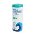 Cleaning Cloths & Wipes | Boardwalk BWK454W35 7 in. x 8 in. Disinfecting Wipes - Fresh Scent (12 Canisters/Carton) image number 1