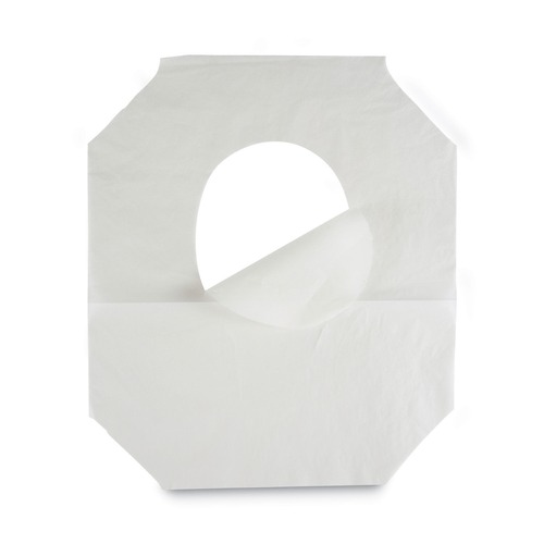 Toilet Seat Covers | Boardwalk BWKK5000B 14.17 in. x 16.73 in. Premium Half-Fold Toilet Seat Covers - White (250/Sleeve, 20 Sleeves/Carton) image number 0