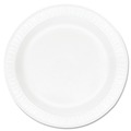 Plates | Dart 9PWCR 9 in. Diameter Concorde Foam Plate - White (500/Carton) image number 2