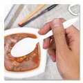 Disposable Spoons | SOLO S6OW Style Setter Medium Weight Polypropylene Teaspoon Cutlery - White (1000/Carton) image number 5