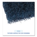 Scouring Pads & Sticks | Boardwalk 88BWK HD 3.5 in. x 5 in. Extra Heavy-Duty Scour Pad - Dark Blue (20/Carton) image number 8