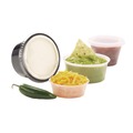 Cups | Fabri-Kal 000000000009505195 2 oz Plastic Portion Cups - Clear (250/Sleeve, 10 Sleeves/Carton) image number 1