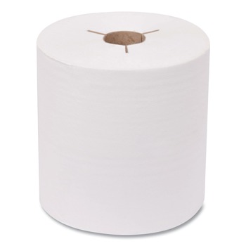 Tork 8038050 8 in. x 800 ft. Advanced Notched Hand Towel Roll - White (6 Rolls/Carton)