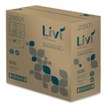 Toilet Tissues | Livi VPG Select 23501 3.3 in. x 1000 ft. 2-Ply Jumbo Bath Tissue - White (1-Carton) image number 1