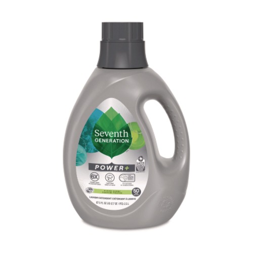 Laundry Detergents | Seventh Generation 10732913450708 Power Plus 87.5 oz. Bottle Laundry Detergent - Fresh Scent (4/Carton) image number 0