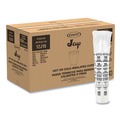 Cups | Dart 12J16 12 oz. Squat Foam Drink Cups - White (1000/Carton) image number 0
