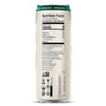 Tea | Zevia 01706-12 12 oz Can Zero Sugar Naturally Sweetened Green Tea (12/Carton) image number 2