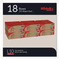 Perforated Roll & Hand Towels | WypAll 05322 L10 12 in. x 10.25 in. POP-UP Box Towels - White (125/Box, 18 Boxes/Carton) image number 2