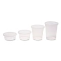 Food Containers & Lids | GEN TD40024E Plastic Deli 24 oz. Plastic Container with Lid - Clear (240/Carton) image number 2
