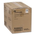 Perforated Roll & Hand Towels | Pactiv Corp. MC58000SBB Compostable Fiber Blend School Lunch Tray, 10 x 8 x 1, White, 240/Carton image number 1