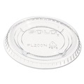 Souffle & Portion Cups | Dart PL200N PET Portion/Souffle Cup Lids - Clear (2500/Carton) image number 1