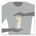 Cups | SOLO RP16P-J8000 Symphony 16 oz. Paper Cold Cups - White/Beige (1000/Carton) image number 7