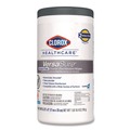 Cleaning Cloths & Wipes | Clorox Healthcare 31757 6.75 in. x 8 in. 1-Ply VersaSure Cleaner Disinfectant Wipes - Fragranced White (6/Carton) image number 4