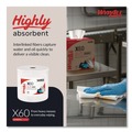 Perforated Roll & Hand Towels | WypAll 34955 12.2 in. x 12.4 in. General Clean Jumbo Roll X60 Cloths - White (1/Carton) image number 3
