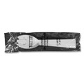 Cooking & Serving Utensils | Tablemate W95PK4 9.5 in. Table Set Plastic Serving Forks and Spoons - White (48/Pack) image number 3