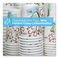 Cups | Dixie 5342DX PerfecTouch 12 oz.Paper Hot Cups - Coffee Haze Design (25/Sleeve, 20 Sleeves/Carton) image number 5