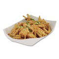 Food Trays & Liners | Pactiv Corp. 000000000000023863 6 in. x 4 in. x 1.5 in. No. 12 Beers Tray Paper Paperboard Food Tray - White (300/Carton) image number 2