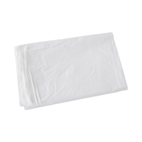 Low-Density Trash Bags | Boardwalk H6036TWK 30 in. x 36 in. 30 gal. 0.9 mil Linear Low Density Industrial Can Liners - White (100/Carton) image number 0