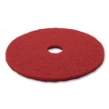 Floor Pads-Cleaning, Buffing & Polishing | 3M 5100-14 14 in. Low-Speed Buffer Floor Pads - Red (5/Carton) image number 2
