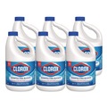 Bleach | Clorox CLO32263 81 oz. Bottle Concentrated Regular Disinfecting Bleach (6/Carton) image number 0