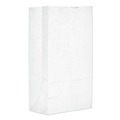 Grocery Bags | Ross & Wallace Paper Products 120312500PK/BL 7 in. x 4.38 in. x 13.75 in. #12 Size Grocery Paper Bags - White (500/Bundle) image number 0