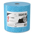 Perforated Roll & Hand Towels | WypAll 33241 9.8 in. x 12.2 in. Jumbo Roll Oil/Grease/Ink Cloths - Blue (717/Carton) image number 0