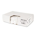 High-Density Trash Bags | Boardwalk Z6639LN GR1 33 Gallon 9 mic 33 in. x 39 in. High-Density Can Liners - Natural (25 Bags/Roll, 20 Rolls/Carton) image number 2