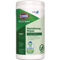 Cleaning Cloths & Wipes | Clorox 60605 CloroxPro EcoClean 8 in. x 7 in. 1-Ply Disinfecting Wipes - Unscented White image number 0
