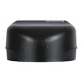 Toilet Tissue Dispensers | Boardwalk R2000BKBW 11 in. x 6.25 in. x 12.25 in. Single Jumbo Toilet Tissue Dispenser - Black image number 2
