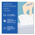 Facial Tissues | Surpass 21320 2-Ply Pop-Up Box Facial Tissue for Business - White (110/Box, 36 Boxes/Carton) image number 9