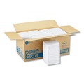 Beverage Napkins | Georgia Pacific Professional 96019 9-1/2 in. x 9-1/2 in. Single-Ply Beverage Napkins - White (4000/Carton) image number 1
