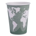 Cups | Eco-Products EP-BHC12-WA 12 oz. World Art Renewable and Compostable Paper Hot Cups - Gray (20 Packs/Carton) image number 2