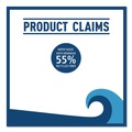 Cleaning Cloths & Wipes | Boardwalk 3284 1-Ply 9.75 in. x 16.25 in. DRC Wipers - White (100/Box, 8 Boxes/Carton) image number 4