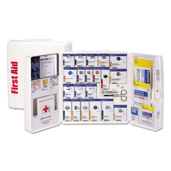  | First Aid Only FAO90608021 ANSI 2015 SmartCompliance Class Aplus General Business First Aid Station for 50 People (1-Kit)