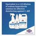 Disinfecting & Cleaning Solutions | Clorox Healthcare 68970 32 oz. Bleach Germicidal Cleaner (6/Carton) image number 9