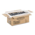 Disposable Knives | Dixie KH517 Heavyweight Knives Plastic Cutlery - Black (1000/Carton) image number 0