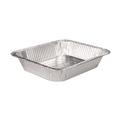 Steam Table Parts | Handi-Foil 32135 10.38 in. x 12.75 in. Half-Size Deep Aluminum Steam Table Pans (100/Carton) image number 1