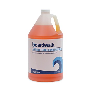 HAND SOAPS | Boardwalk 1887-04-GCE00 1 gal. Bottle Antibacterial Liquid Soap - Clean Scent