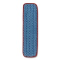 Mop Heads | Rubbermaid Commercial FGQ41000RD00 18-1/2 in. x 5 1/2 in. x 1/2 in. Microfiber Wet Mopping Pad - Red image number 0