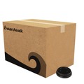 Cup Lids | Boardwalk BWKHOTBL1020 Plastic Hot Cup Lids for 10 oz. to 20 oz. Cups - Black (1000/Carton) image number 0