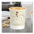 Food Containers & Lids | SOLO H4325-J8000 Flexstyle 32 oz Double Poly Paper Containers - Symphony Design (25/Pack, 20 Packs/Carton) image number 3