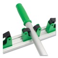Tool Storage & Organizers | Unger HO350 14 in. x 3.15 in. x 2.17 in. Hang Up Cleaning Holder - Silver/Green image number 2