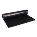 Low-Density Trash Bags | Boardwalk H8048EKKR01 40 in. x 48 in. 45 gal. 1 mil Recycled Low-Density Polyethylene Can Liners - Black (100/Carton) image number 2