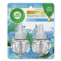 Metered Dispenser Refills | Air Wick 62338-79717 0.67 oz. Scented Oil Refill - Fresh Water (6/Carton) image number 1
