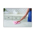 Cleaning Cloths & Wipes | Boardwalk 2164040 16 in. x 16 in. Microfiber Cleaning Cloths - Pink (24/Pack) image number 5