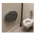 Toilet Tissue Dispensers | GEN PH62410ESD 19.5 in. x 5.5 in. x 11.25 in. Twin Tissue Dispenser - Transparent (1/Carton) image number 2