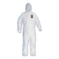 Hand Sanitizing Wipes | Ansell 49115 A20 Breathable Particle Protection Coveralls with Zip Closure - Double Extra Large, White (24/Carton) image number 0