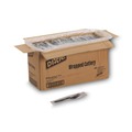 Disposable Forks | Dixie PFH53C Individually Wrapped Heavyweight Plastic Forks - Black (1000/Carton) image number 4